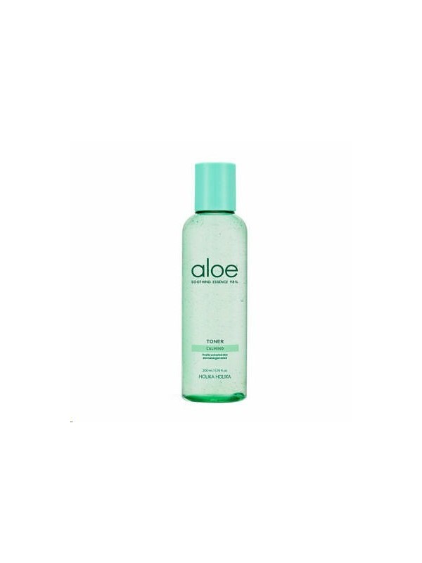 Holika Holika Aloe 98% Soothing Essence - Tonik do twarzy kojący 200 ml