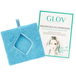 GLOV Comfort Rękawica do demakijażu Bouncy Blue 1 sztuka