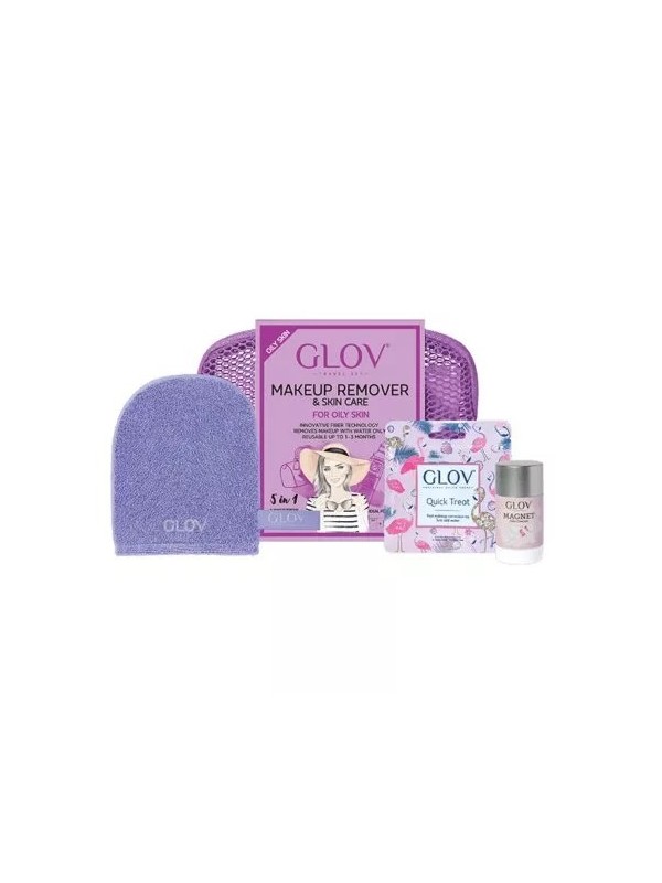 GLOV Oily Skin Travel Set Podróżny Zestaw do demakijażu