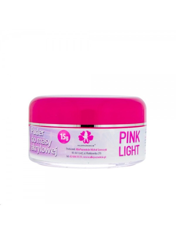 MollyLac Akryl do paznokci Pink Light Super Jakość 15 g