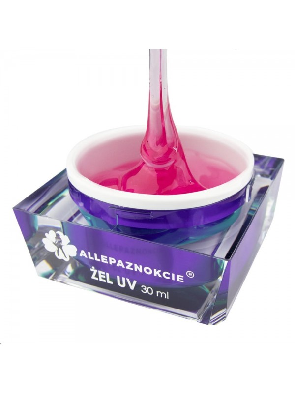 MollyLac Żel do paznokci budujący Jelly Pink Glass 30 ml