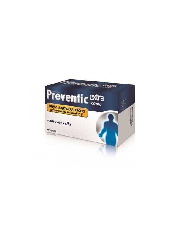 Preventic Extra 500mg 60 kapsułek