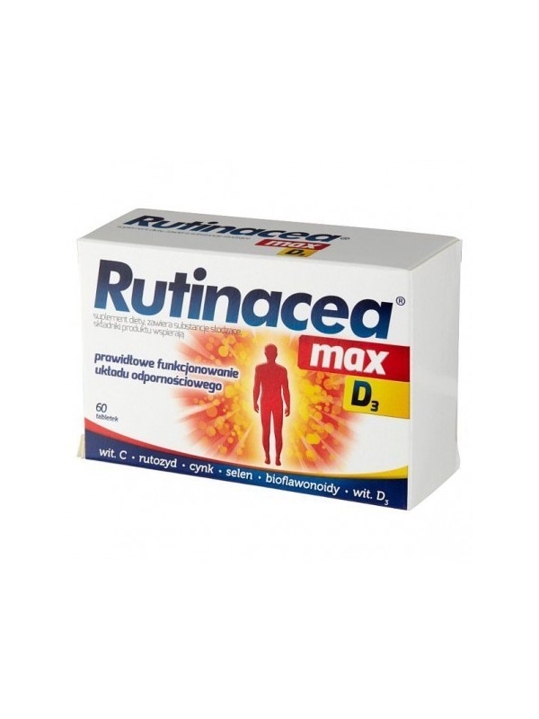 Rutinacea Max D3 60 tabletek