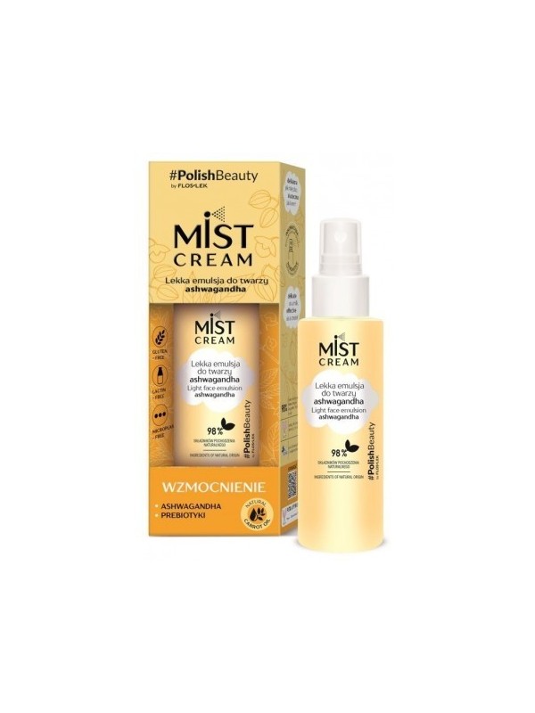 Floslek MIST CREAM lekka Emulsja do twarzy Ashwagandha 110 ml