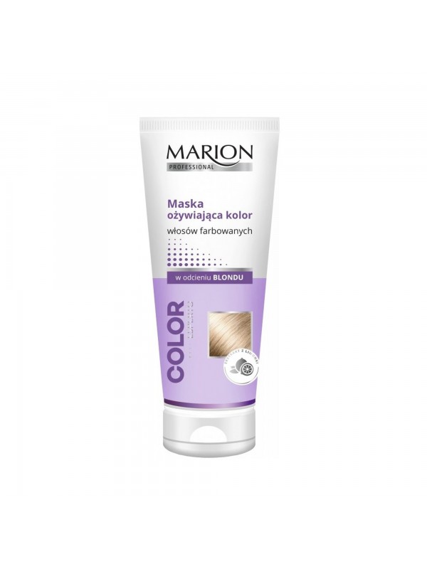 Marion Color Maska ożywiająca kolor do włosów farbowanych w odcieniu blond 150 ml