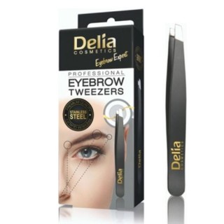 Delia Eyebrow Expert Pęseta czarna 1 sztuka