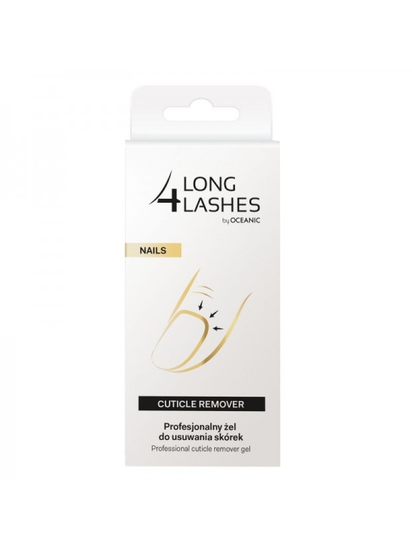 Long 4 Nails Profesjonalny Żel do usuwania skórek 10 ml