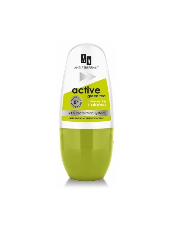 AA No Active Antyperspirant Green Tea 50 ml