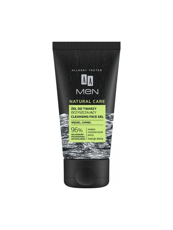 AA Men Natural Care Żel do twarzy oczyszczający 150 ml