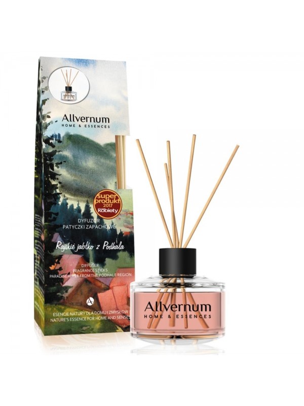 Allvernum Home & Essences Dyfuzor zapachowy Rajskie jabłko z Podhala 50 ml