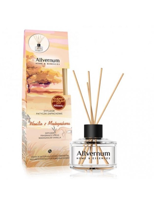 Allvernum Home & Essences Dyfuzor zapachowy Wanilia z Madagaskaru 50 ml