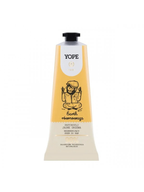 YOPE regenerujący Krem do rąk Earth równowaga Patchouli i Jasne drzewa 50 ml