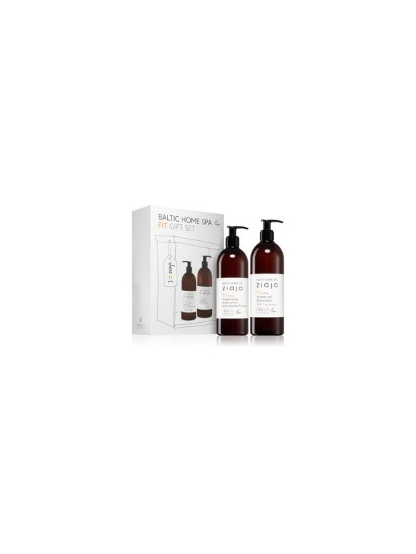 Ziaja Zestaw prezentowy Baltic Home Spa Fit Serum do ciała nawilżające 400 ml + Fit Żel pod prysznic 2w1 500 ml