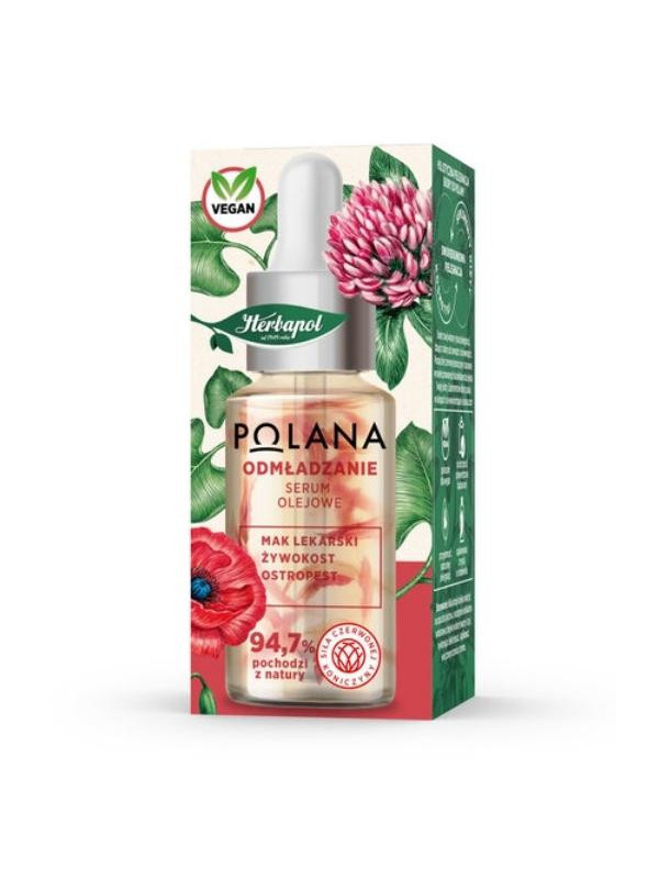 Herbapol Polana Odmładzanie Serum do twarzy olejowe 30 ml