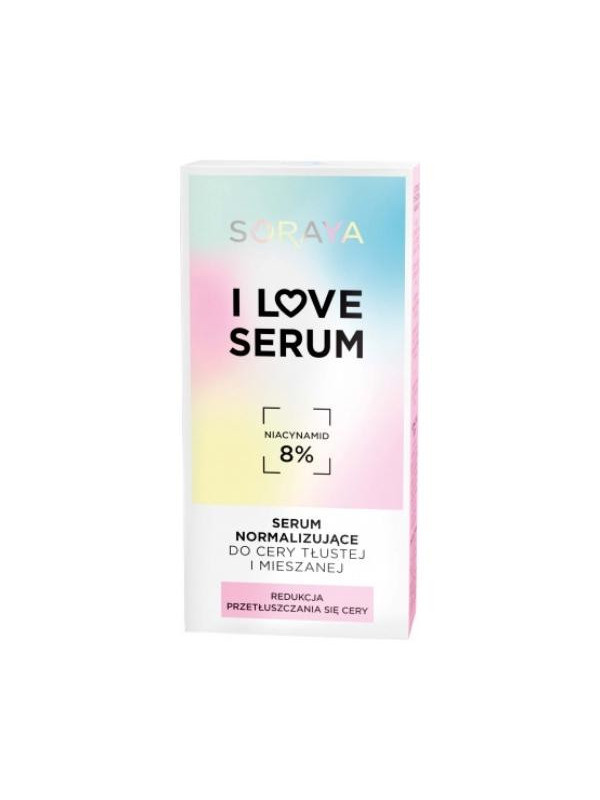 Soraya I LOVE SERUM Serum normalizujące do cery tłustej i mieszanej 30 ml