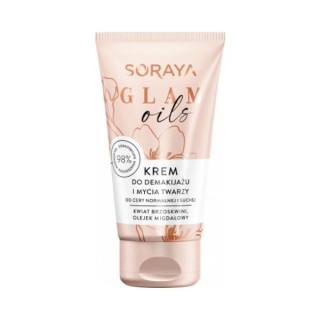 Soraya GLAM OILS Krem do demakijażu i mycia twarzy 125 ml