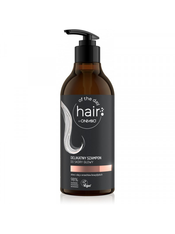 ONLYBIO Hair of the day delikatny Szampon do skóry głowy 400 ml