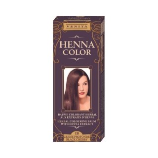 Venita Henna Color Balsam koloryzujący z ekstraktem z henny /18/ Czarna Wiśnia 75 ml