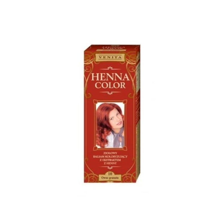 Venita Henna Color Balsam koloryzujący z ekstraktem z henny /10/ Owoc Granatu 75 ml