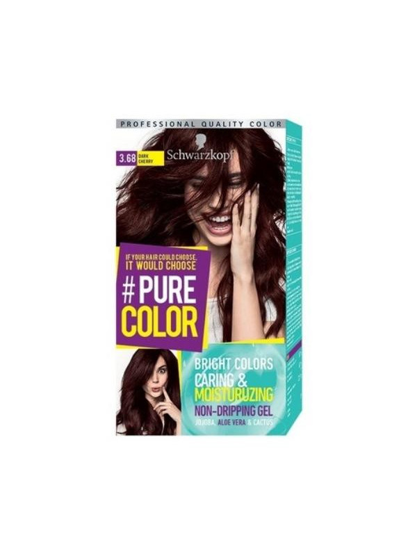 Schwarzkopf  Pure Color Farba do włosów /3.68/ Ciemna Wiśnia