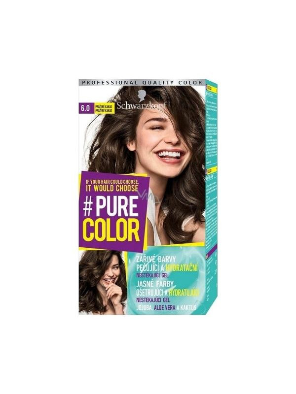 Schwarzkopf  Pure Color Farba do włosów /6.0/ Prażone Kakao