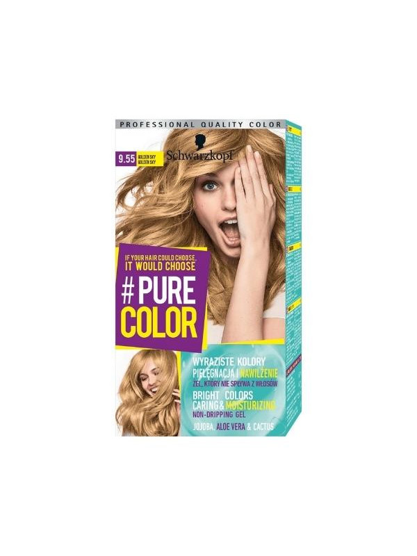 Schwarzkopf  Pure Color Farba do włosów /9.55/ Golden Sky