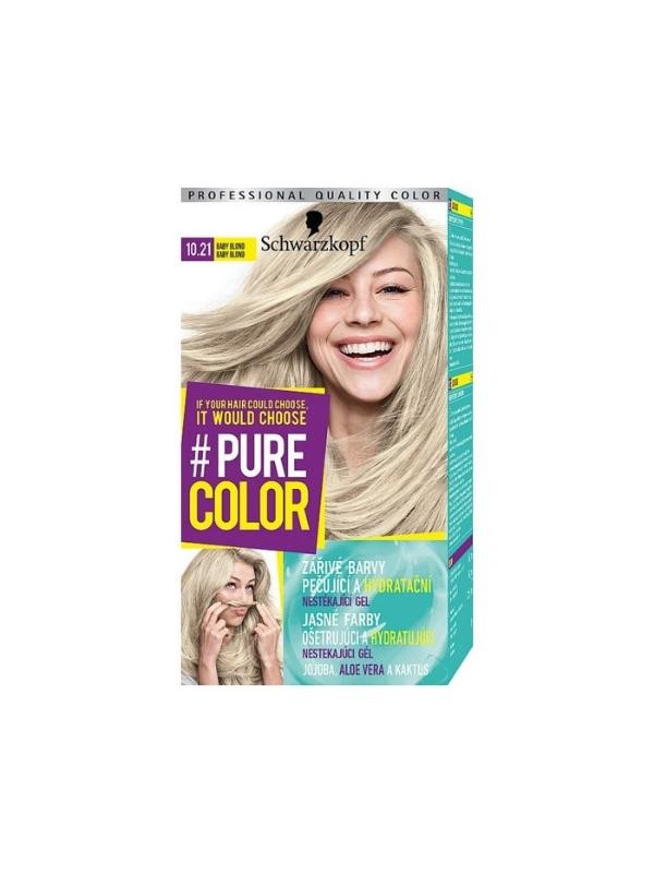 Schwarzkopf  Pure Color Farba do włosów /10.21/ Baby Blond