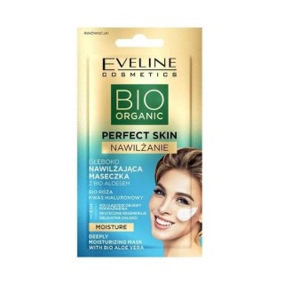 Eveline Bio Organic Perfect Skin głęboko nawilżająca Maseczka do twarzy z Bio Aloesem 8 ml