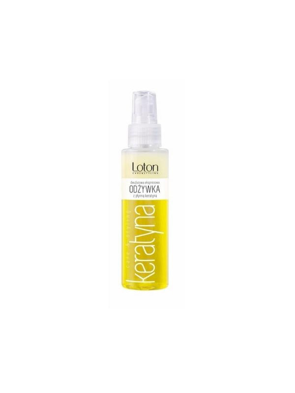 Loton Liquid Keratin odbudowująca Odżywka w spray'u do włosów z keartyną 125 ml