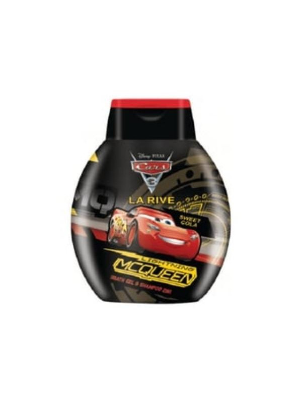 Disney Cars 2w1 Szampon i żel do mycia dla dzieci 250 ml