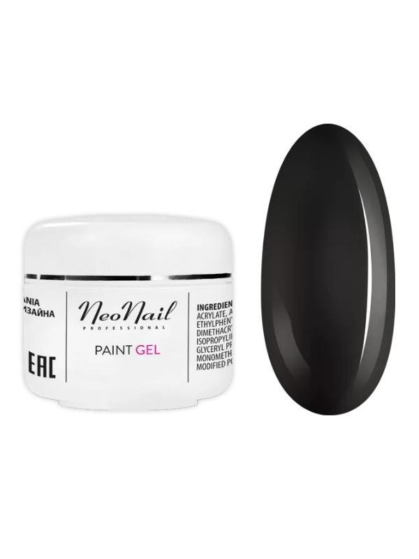 NeoNail Żel Paint UV/LED Black Pearl 5 ml