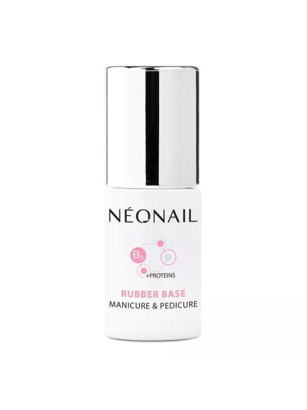 NeoNail Baza hybrydowa Rubber Base Manicure & Pedicure 7,2 ml