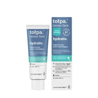 Tołpa Dermo Face Hydrativ. hialuronowy Krem do twarzy nawilżający bogaty SPF10 40 ml