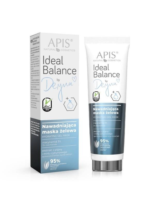 Apis Ideal Balance by Deynn nawadniająca Maska do twarzy żelowa