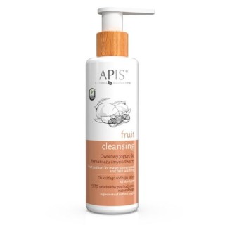 Apis Fruit Cleansing owocowy Jogurt do demakijażu i mycia twarzy 150 ml