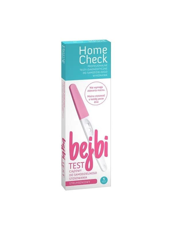 Bejbi Home Check Test ciążowy strumieniowy 1 sztuka