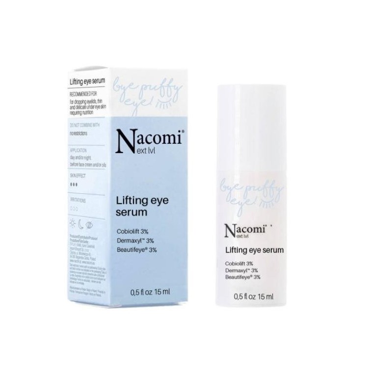 Nacomi Next Level Bye Puffy Eye! liftingujące Serum pod oczy