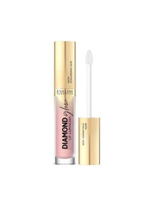 Eveline Lip Gloss Diamond Glow Błyszczyk do ust /03/ Caramel Ice Cream