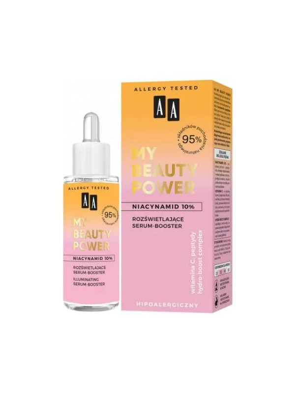 AA My Beauty Power roświetlające Serum-Booster