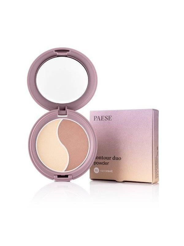 Paese Nanorevit Contour Duo Puder do konturowania twarzy