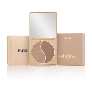 Paese Self Glow Puder brązujący Medium 6 g