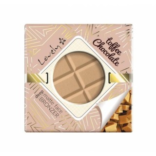 Lovely Toffee Chocolate matowy Puder brązujący do twarzy i ciała 9 g