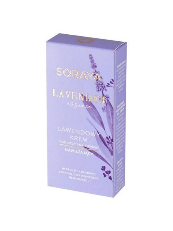 Soraya Lavender Essence nawilżający Lawendowy Krem pod oczy i na powieki