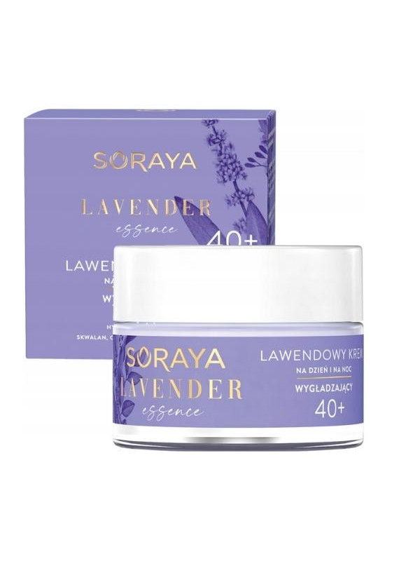 Soraya Lavender Essence wygładzający Lawendowy Krem na dzień i na noc 40+