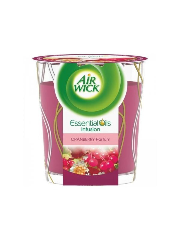 Airwick Świeca zapachowa Cranberry Parfum 105 g