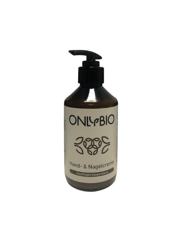 ONLYBIO naturalny Krem do rąk i paznokci nawilżający 300 ml