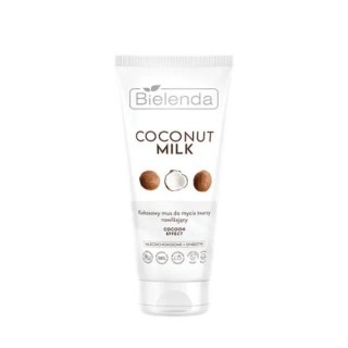 Bielenda Coconut Milk Kokosowy Mus do mycia twarzy nawilżający Cocoon Effect