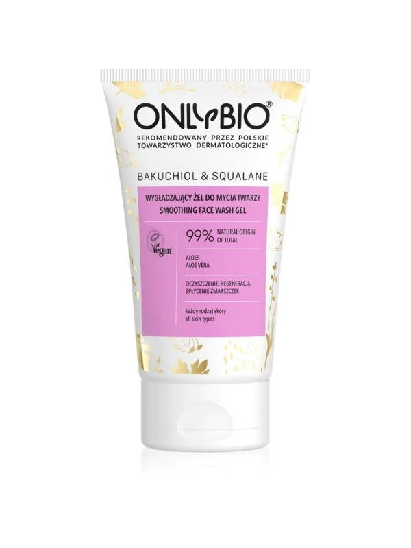 ONLYBIO Bakuchiol&Skwalan Żel do mycia twarzy wygładzający 150 ml