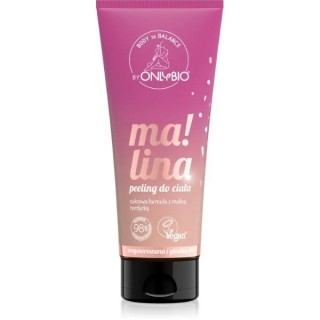 ONLYBIO Body in Balance Peeling do ciała malinowy 200 ml