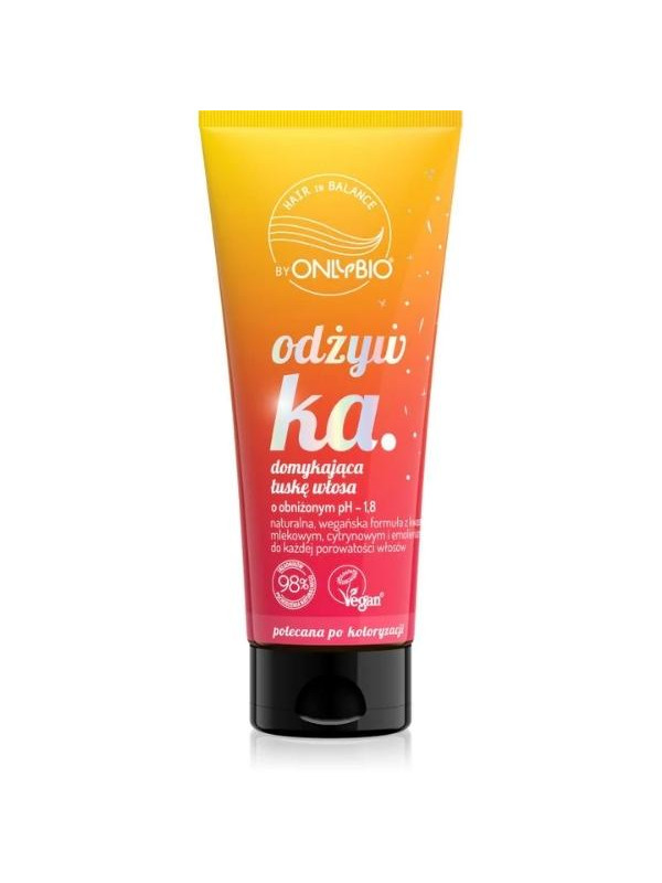 ONLYBIO Hair in Balance Odżywka domykająca łuskę włosa